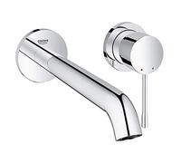 Grohe Essence miscelatore lavabo, installazione a parete, taglia M, sporgenza 230 mm, finitura cromo - 19967001