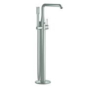 Grohe Mitigeur monocommande de baignoire Essence DN 15, montage au sol, saillie 277mm, 23491DC1, 23491DC1, Colorazione: super acciaio