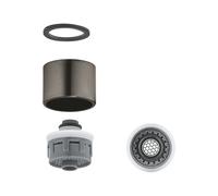 Grohe mousseur, 48194AL0, Universal hard graphite spazzolato [Rubinetti da cucina con sistema di acqua potabile > Ricambi per rubinetti da cucina con sistema di acqua potabile]