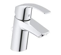 GROHE New Miscelatore Monocomando per Lavabo con Astina a Saltarello SilkMove, Cromo, S 33265002