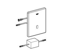 Grohe Piastra di Copertura 42452 Acciaio Inox