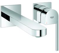 Mélangeur lavabo 2 trous GROHE Plus, sans vidage, saillie 203 mm, chromé, 29306003, 29306003