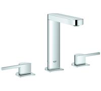 GROHE Plus Mélangeur lavabo 3 trous, saillie 128mm, vidage à tirette, 20301003, 20301003
