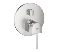Grohe Plus miscelatore monocomando per doccia con deviatore a 3 vie, finitura supersteel - 24093DC3
