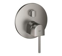 Grohe Plus miscelatore monocomando per doccia con deviatore a 3 vie, grafite spazzolato - 24093AL3