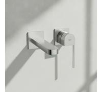 Grohe Plus Miscelatore per lavabo a 2 fori Taglia M Cromo spazzolato, 29303DC3