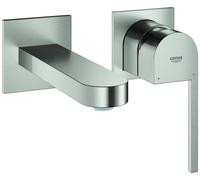 GROHE Plus Mitigeur lavabo 2 trous, saillie 146mm, montage encastré, 29303DC3, 29303DC3, Colorazione: super acciaio