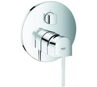 GROHE Plus Mitigeur monocommandé, avec inverseur 3 voies, montage encastré, 24093003, 24093003, Colorazione: cromo