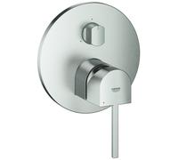 GROHE Plus Mitigeur monocommandé, avec inverseur 3 voies, montage encastré, 24093DC3, 24093DC3, Colorazione: super acciaio