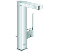 miscelatore monocomando per lavabo Grohe Plus taglia L con piletta scarico a tirante, cromo - 23851003
