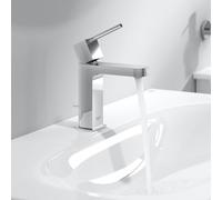 Grohe Plus miscelatore monocomando per lavabo taglia S con piletta scarico a tirante, cromo - 32612003