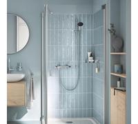 Grohe Precision Flow rubinetto per doccia a parete con termostato StarLight Chrome 34805001