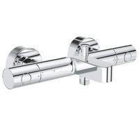 Grohe Precision Get Mitigeur thermostatique pour bain, raccords en S, chrome, 34774000, 34774000