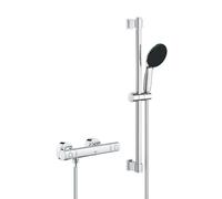 Grohe Precision Get Mitigeur thermostatique pour douche, avec ensembles de douche 600mm, chrome, 34856000, 34856000