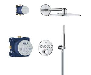 Grohe Precision Smartcontrol set doccia da incasso con termostato con soffione cromo 34874000