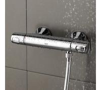 GROHE QUICKFIX, Precision Trend Miscelatore termostatico per doccia, sistema antiscottature GROHE CoolTouch, con tecnologia Water Saving, Cromo, 34229002