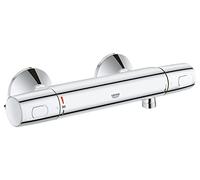 GROHE QUICKFIX, Precision Trend Miscelatore termostatico per doccia, sistema antiscottature GROHE CoolTouch, con tecnologia Water Saving, Cromo, 34229002