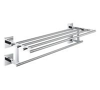 GROHE QUICKFIX Start Cube,Porta salviette multiplo,Installazione a vite,Cromo,41099000