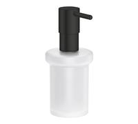 GROHE Quickfix Start, Dispenser Sapone Vetro e Metallo, Dimensioni 157 x 92 mm, Nero Opaco, 411882430