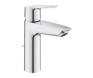 Grohe QuickFix Start miscelatore lavabo, taglia M, con piletta scarico a tirante e tecnologia risparmio energetico, finitura cromo - 23552002
