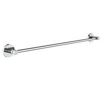 Porta asciugamani GROHE Start QuickFix (metallo, fissaggio nascosto, viti e tasselli inclusi, facilissimo da montare con GROHE QuickGlue), misura 654 mm, cromato, 41178000