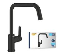 Grohe Start rubinetto da cucina, orientabile, 304702430, Start nero opaco [Rubinetti da Cucina]