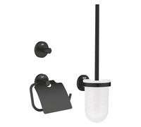 Grohe Start set accessori bagno, 412042430, Start nero opaco [Accessori Bagno > Set di accessori da bagno]
