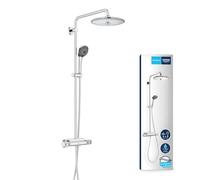 Grohe Vitalio Joy Set doccia 260 termostatico a parete e mensola cro 26403002