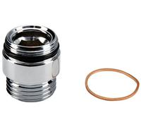 GROHE Nipplo di collegamento per doccia (ricambio originale, durevole, garanzia del produttore 5 anni, misura perfetta), cromato, 47355000, confezione da 1