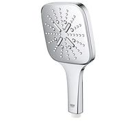 manopola doccia Grohe Rainshower 130 SmartActive Cube EcoJoy a 3 getti, finitura cromo - 26582000