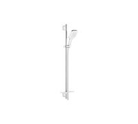 Grohe Rainshower 130 SmartActive Cube 26586LS0 - Set Doccia con 3 Tipi di Getto, no Ecojoy, Squadrato, Bianco
