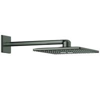 Grohe Rainshower 310 SmartActive Cube set de douchette à tête SmartActive Cube 430 mm, 2 types de douchette, 26479AL0, 26479AL0, Colorazione: grafite dura spazzolata
