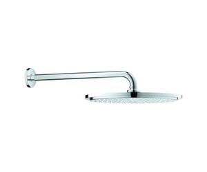 Grohe Rainshower Cosmopolitan 310 Ensemble de douche de tête, bras de douche 380mm, chrome, sans limiteur de débit, 26056000, 26056000