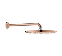 Grohe Rainshower Cosmopolitan 310 Set de douche de tête, bras de douche 380mm inclus, 26066DA0, 26066DA0, Colorazione: caldo tramonto