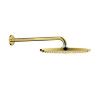 Grohe Rainshower Cosmopolitan 310 Set de douche de tête, bras de douche 380mm inclus, 26066GL0, 26066GL0, Colorazione: alba fresca