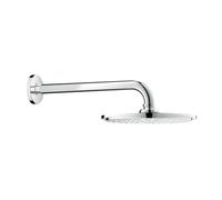 Grohe Rainshower - Doccia a pioggia Cosmopolitan, diametro 210 mm, braccio doccia 286 mm, cromato 26062000