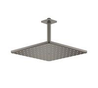 Grohe Rainshower Cube set di soffioni doccia, 1 tipo di getto, 26566AL0, Rainshower Cube hard graphite spazzolato [Rubinetteria Bagno > Soffioni Doccia]