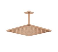 Grohe Rainshower Cube soffione doccia, 1 tipo di getto, 26566DL0, Rainshower Cube warm sunset spazzolato [Rubinetteria Bagno > Soffioni Doccia]