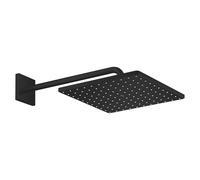 Grohe Rainshower Mono soffione doccia con braccio 31x31 cm quadrata nero 265642430