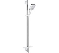 Grohe Rainshower SmartActive 130 Cube EcoJoy set asta doccia 90 cm a 3 getti, finitura cromo - 26587000