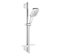 Grohe Rainshower SmartActive 130 Cube EcoJoy set asta doccia 60 cm a 3 getti, finitura cromo - 26584000