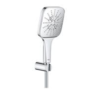 Grohe Rainshower SmartActive 130 Cube EcoJoy set doccia completo a 3 getti, finitura cromo - 26589000