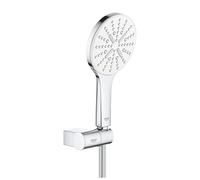 Grohe Rainshower SmartActive 130 EcoJoy set doccia completo a 3 getti, finitura moon white - 26580LS0