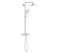 Grohe Rainshower SmartActive 310 - Sistema Doccia con Termostato Integrato, rif. 26647000, Soffione Rainshower Mono, no EcoJoy, Rotondo, Cromo