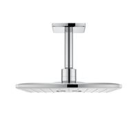 Grohe Rainshower SmartActive Cube set di soffioni doccia, 2 tipi di getto, 26481LS0, Rainshower SmartActive Cube moon white/cromo [Rubinetteria Bagno > Soffioni Doccia]