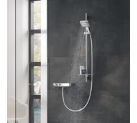 Grohe Rainshower SmartActive 130 Cube EcoJoy set asta doccia 90 cm a 3 getti, finitura cromo - 26587000