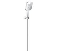 Grohe Rainshower SmartActive 130 Cube EcoJoy set doccia completo a 3 getti, finitura cromo - 26589000