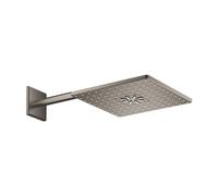 Grohe Rainshower SmartActive Cube - Soffione doccia 310, braccio doccia 430 mm, 2 getti, Hard Graphite spazzolata 26479AL0