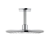 Grohe Rainshower SmartActive Cube - Soffione doccia 310, braccio doccia 142 mm, 2 getti, cromo 26481000