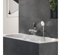 Grohe Rainshower SmartActive set doccia, 3 tipi di getto, 26581LS0, Rainshower SmartActive moon white/cromo [Rubinetteria Bagno > Set Doccia]